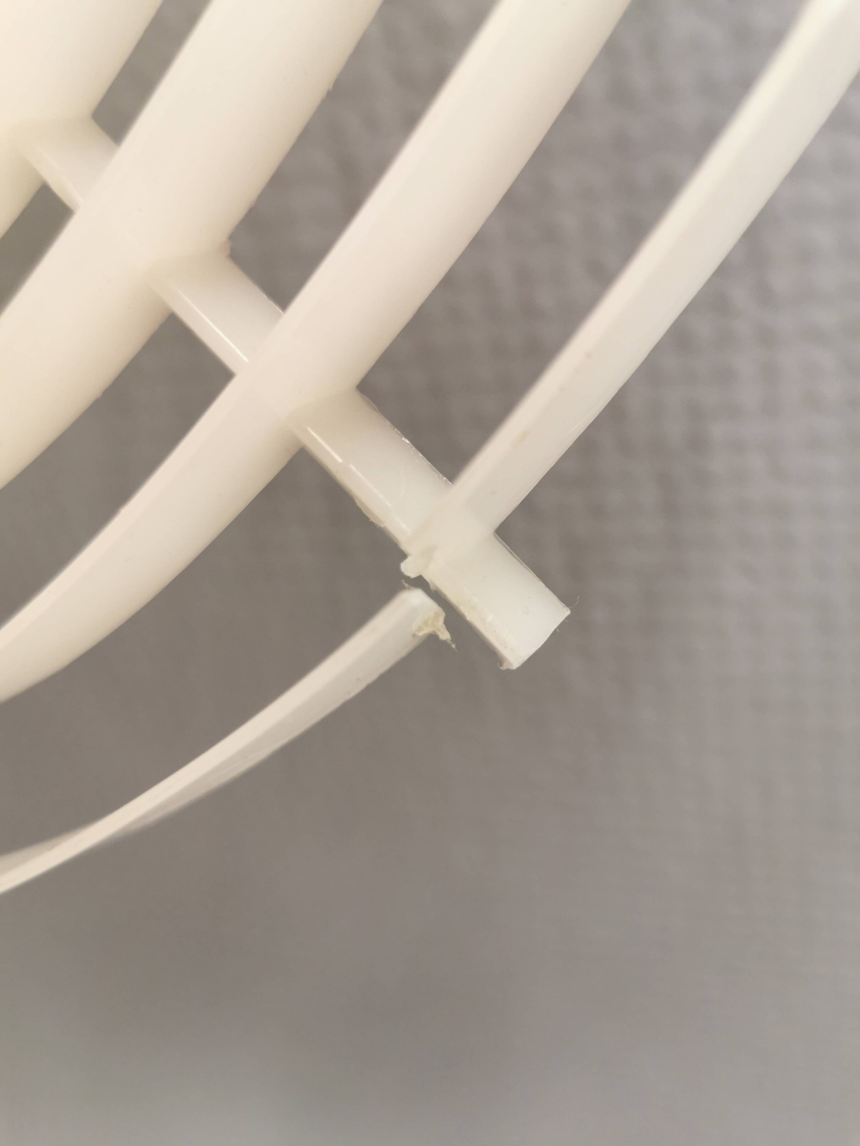 Older hanging lamp, in thin copper, Danish and estimated from the 1960s