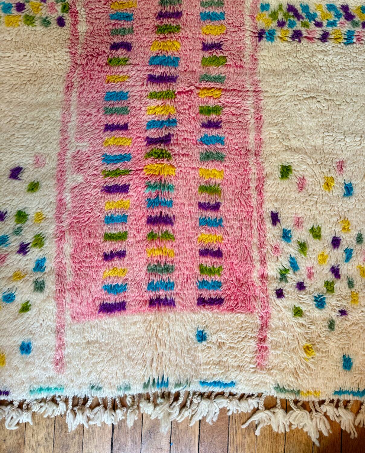 Beni Ouarain Berber rug 100% wool