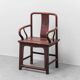 Fauteuil avec accoudoirs en bois, Chine, style dynastie Ming, 19e siècle