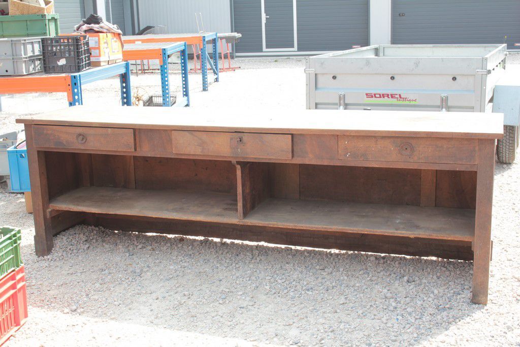 Vintage store counter