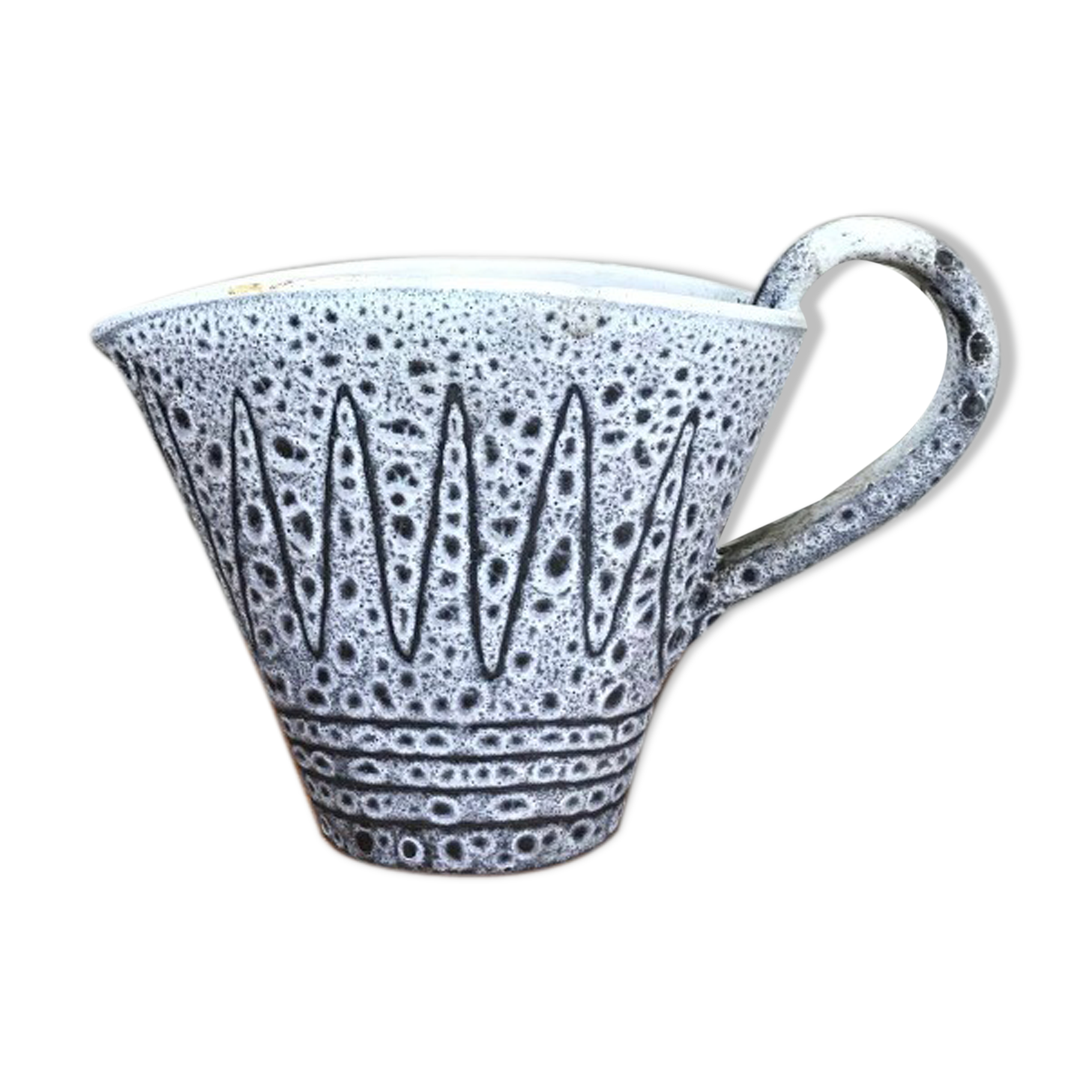 Vase Pitcher Ceramics of Vallauris JEAN AUSTRUY France - Decoration 50s