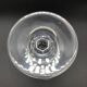 6 bordeaux wine glasses in Baccarat crystal signed Polignac model