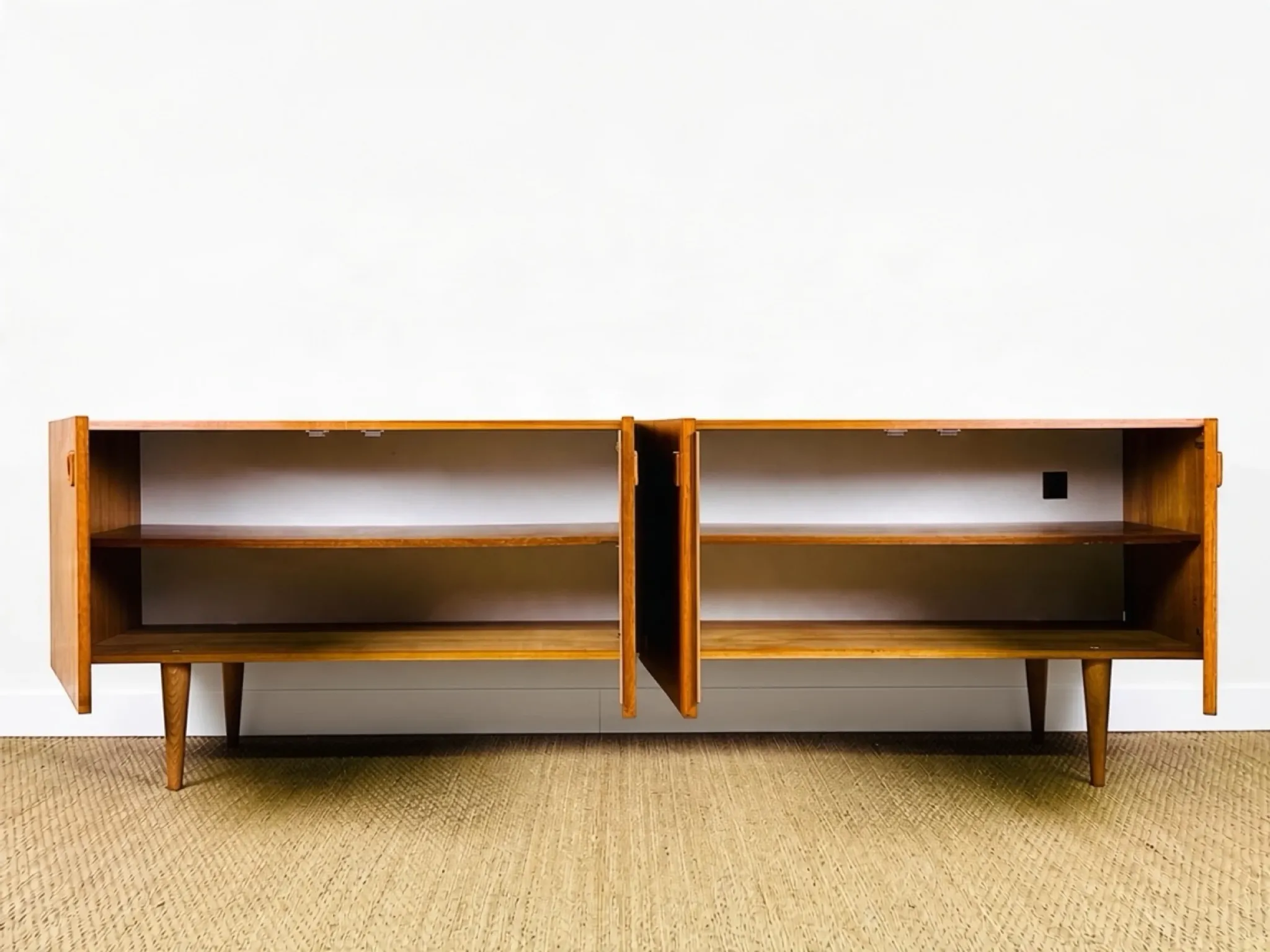 Enfilade scandinave en teck 1960
