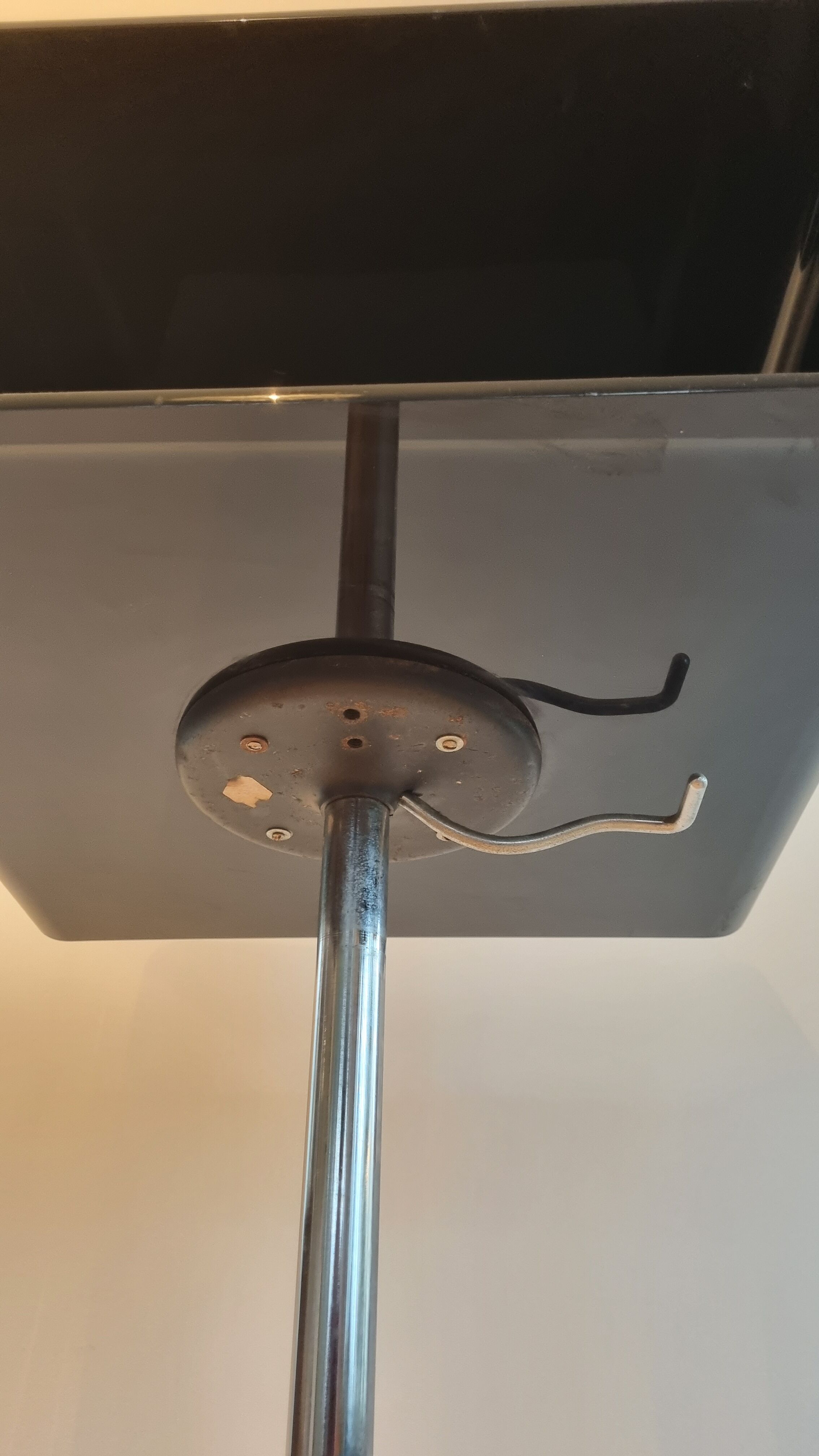 Plexiglass furniture on wheels