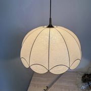 German mid-century "Cocoon" wavy chandelier by Goldkant, 1970s