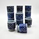 16-piece earthenware punch set from the Tenera series by Grete Helland-Hansen for Royal Copenhagen