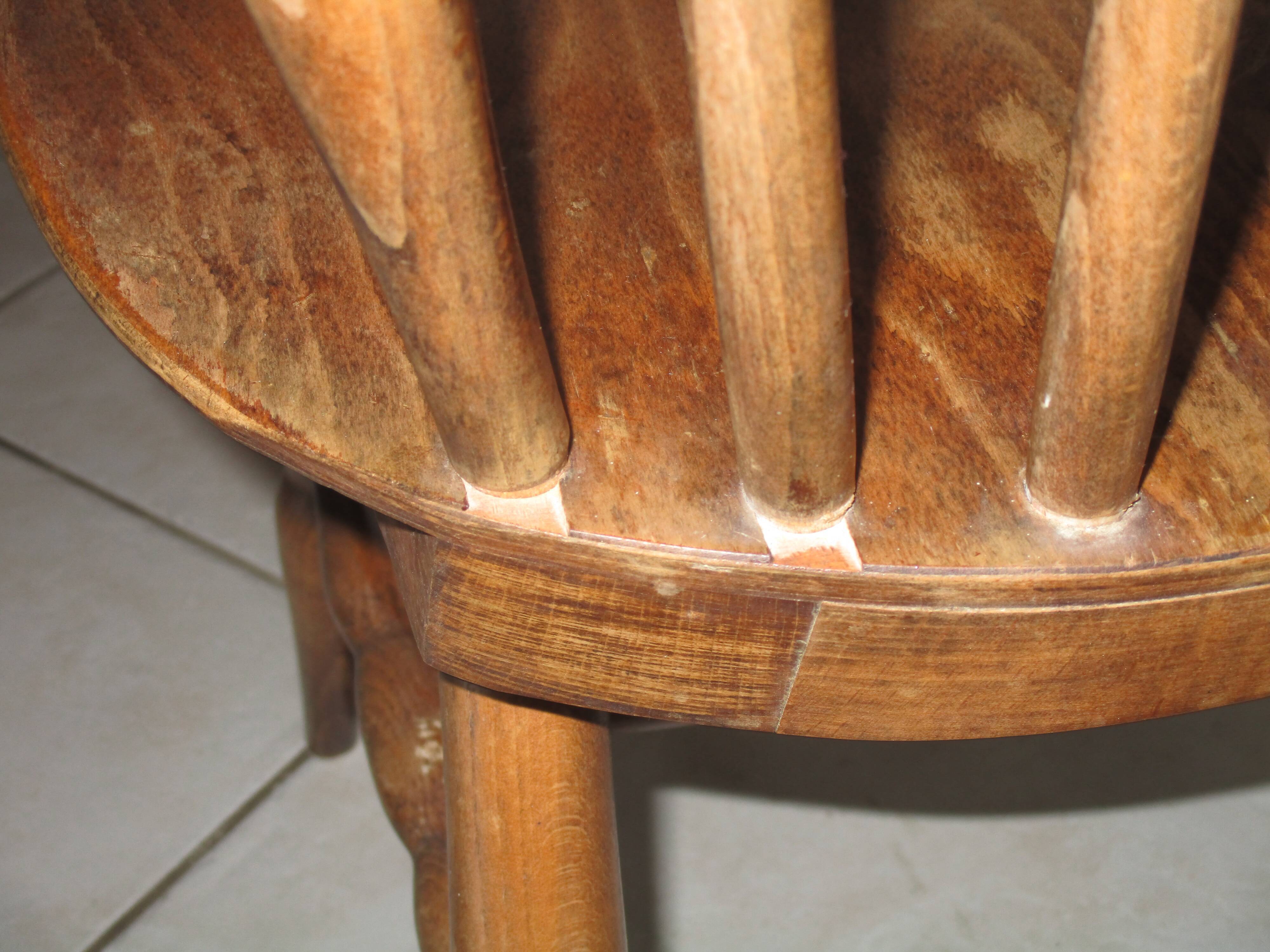 6 chairs baumann tacoma vintage bistro