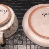 Jean Austruy cup and saucer in Vallauris