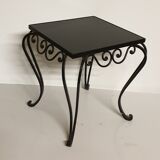 Side table / piece of wrought iron sofa