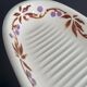 Ashtray or comb holder in ironstone Hamage model Fruits