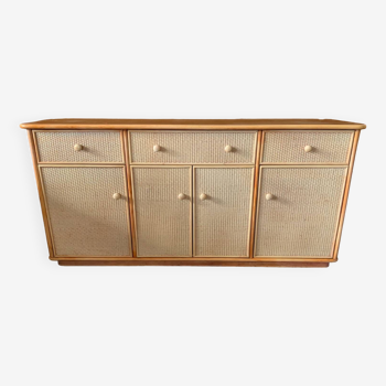 Rattan sideboard