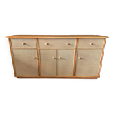 Rattan buffet