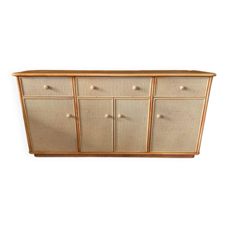 Rattan sideboard