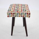 1960s Restored Beech Stool, Czechoslovakia