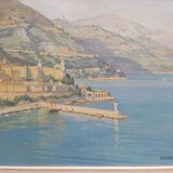 Monaco paintings, oil on canvas