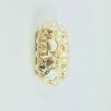 Mid Century Bubble Glass Wall Light - Helena Tynell For Limburg, 1960s