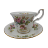 Tasse à thé porcelaine anglaise Royal Albert fin XIX siècle