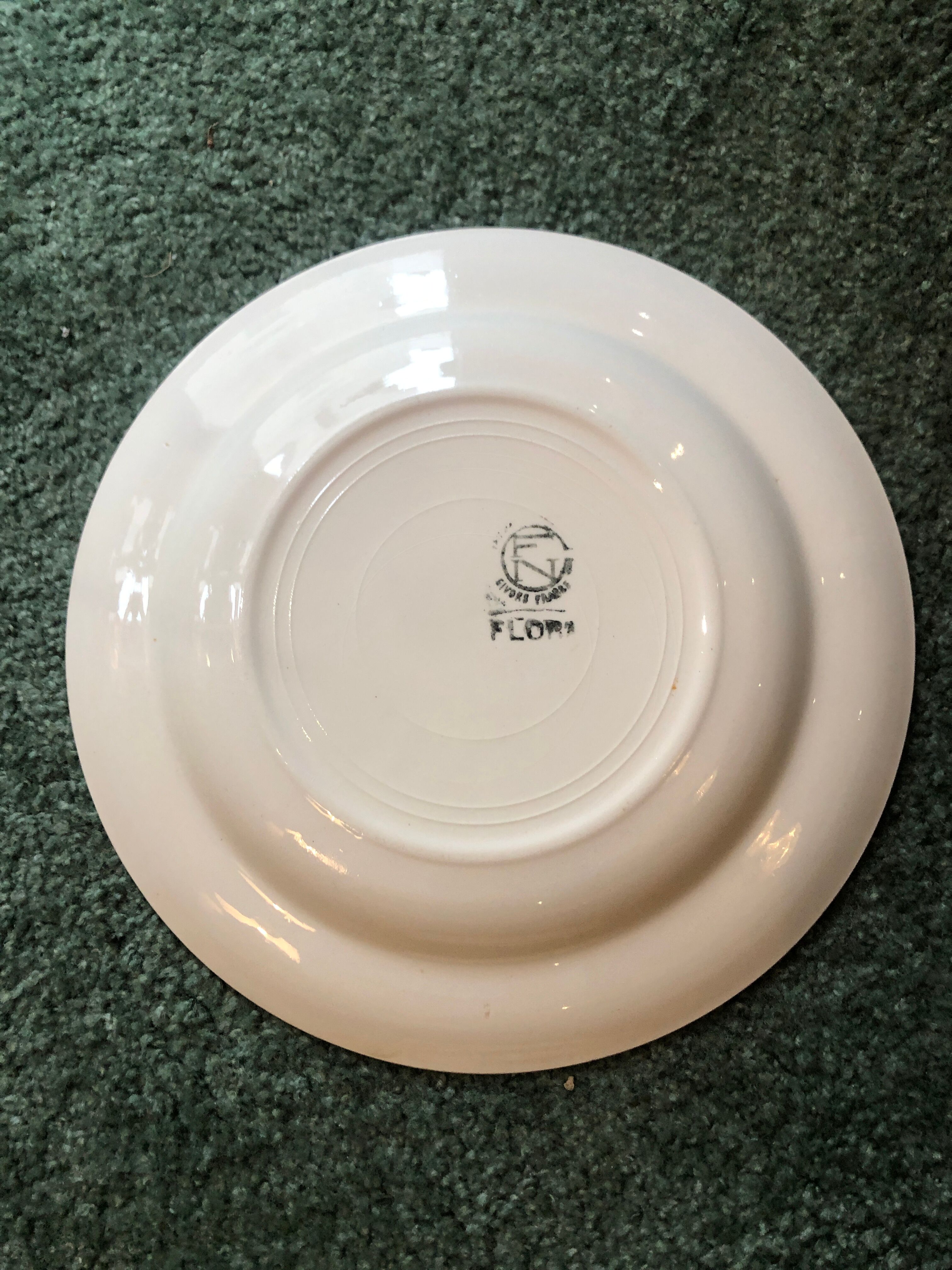 6 plates Faiencerie Nouvelle Givors