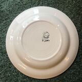 6 plates Faiencerie Nouvelle Givors