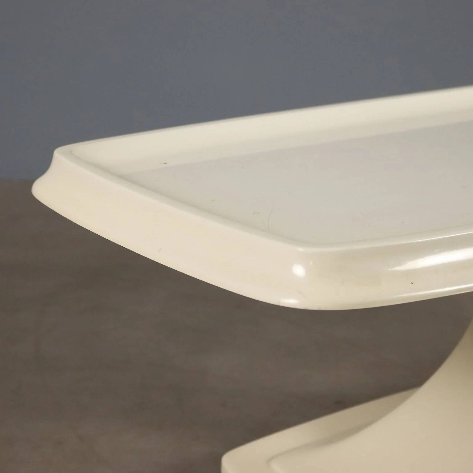 Table basse vintage en plastique, années 1970