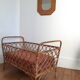 Rattan crib/child
