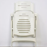 Vintage Danish Folding Armchair with 5 Positions
