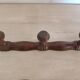 Wooden wall hook