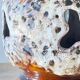 Lamp ceramic fat lava double lighting 70s
