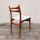 Set of 4 vintage scandinavian chairs, 1960