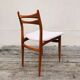 Lot de 4 chaises scandinaves vintage, 1960