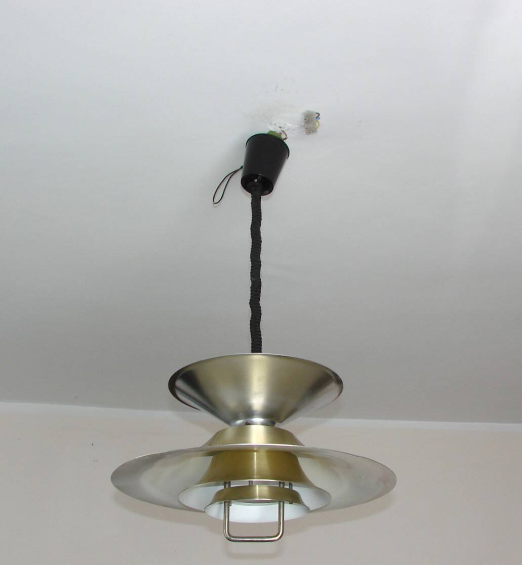 Scandinavian pendant lamp, 1970s