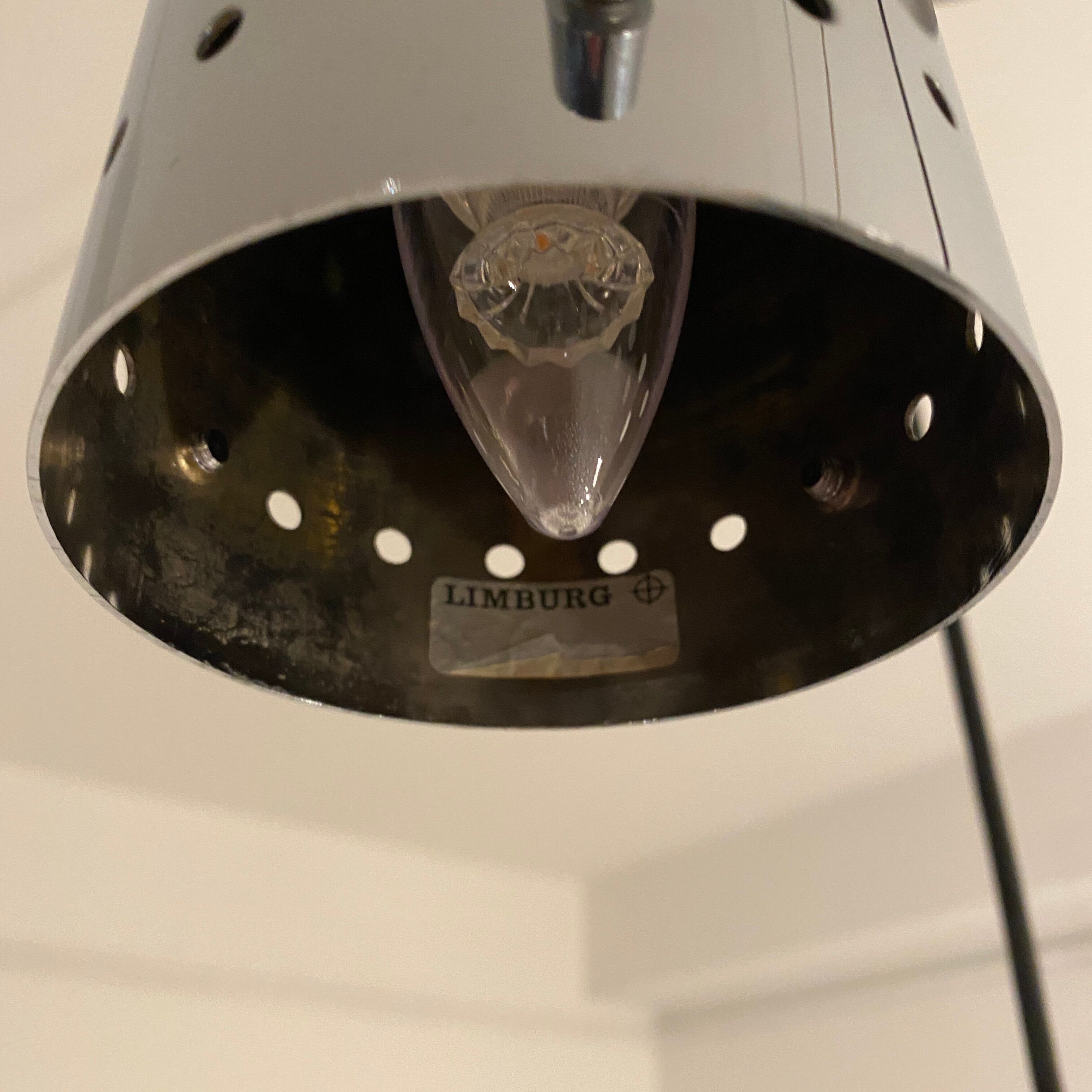 Suspension cascade 3 lights of Limburg, Germany 1960