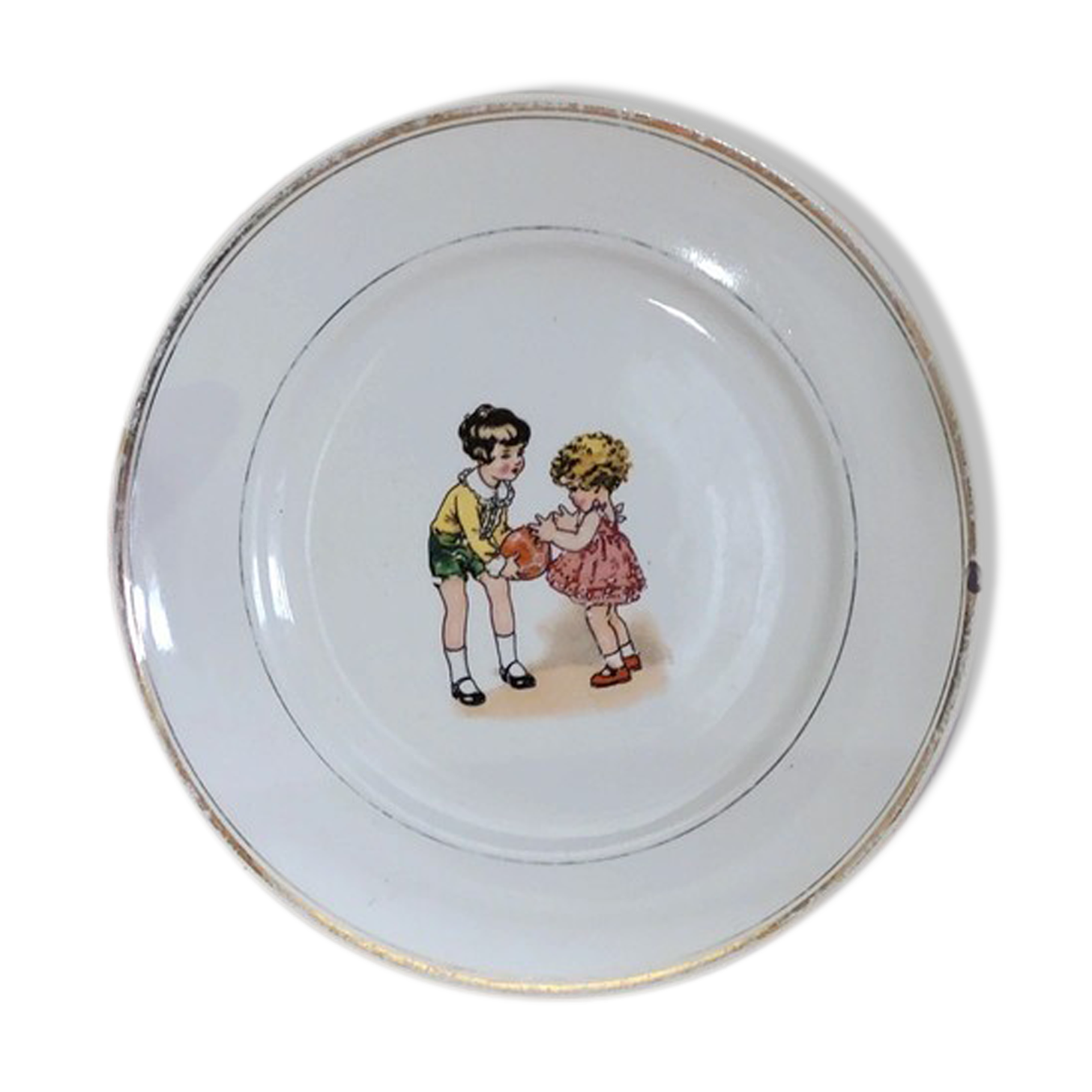 Vintage plate