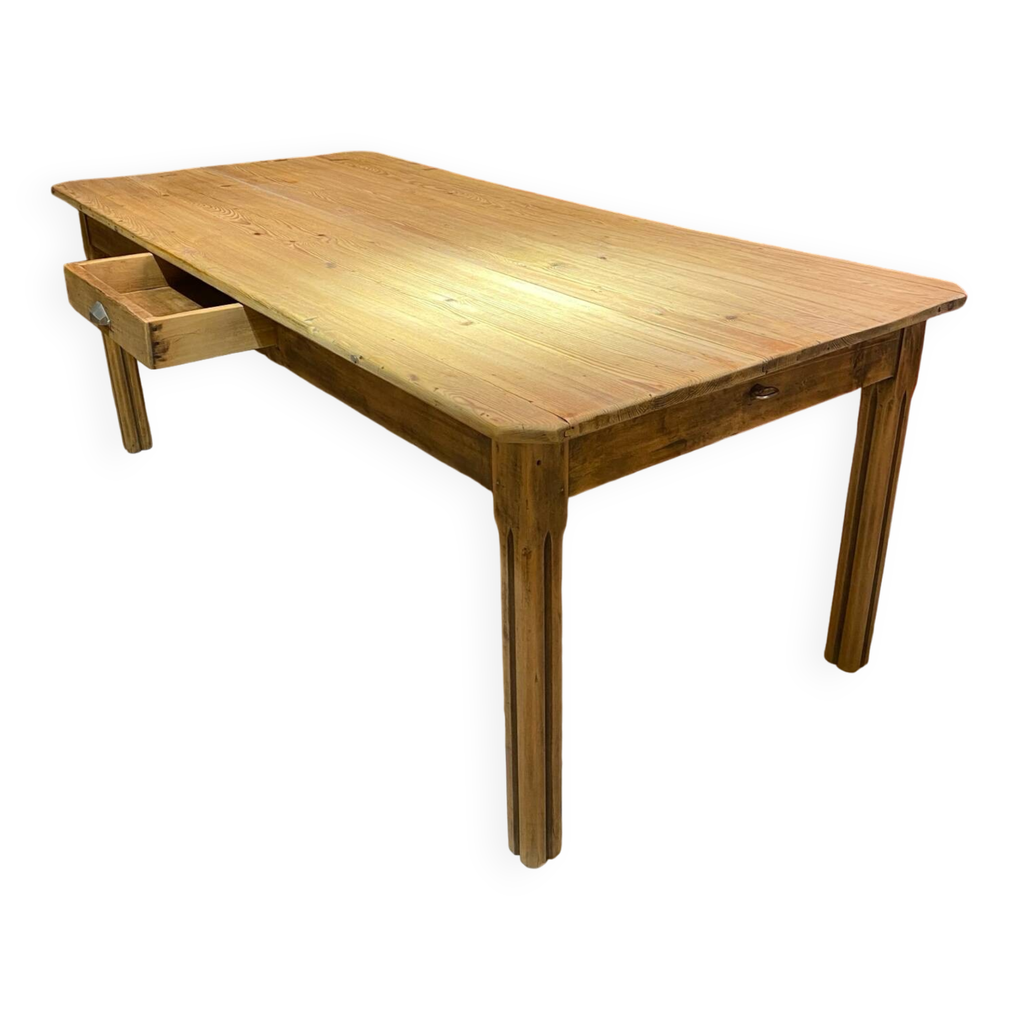 Restored wooden table