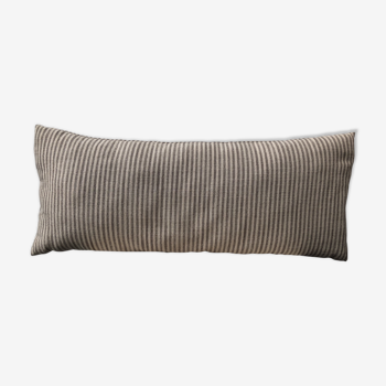 Coussin lin à rayures 70 X 28cm