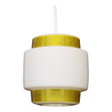 Lampe Rotaflex jaune et blanche ultra rare et ancienne de Yahsa Heifetz