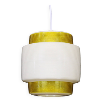 Lampe Rotaflex jaune et blanche ultra rare et ancienne de Yahsa Heifetz