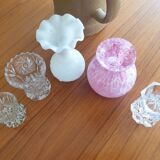 Set of 5 old vases