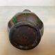 Iridescent black flared soliflore vase Thulin Belgium