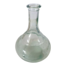 Very old bottle or flask made of molded glass