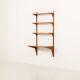 Poul Cadovius shelving unit with a desk, 1960s