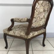Louis XV vintage cabriolet armchair "à la Reine", 18th century