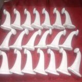 set of porcelain hooks
