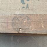 2 old oil portraits on panel 1800's