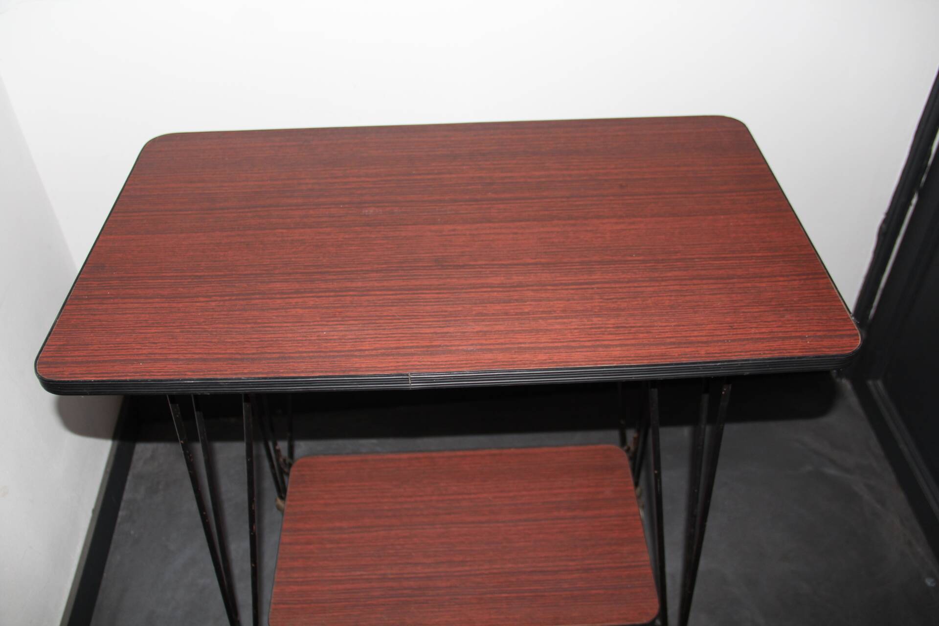 50s TV table serving trolley