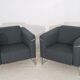 Pair of vintage Asko armchairs 1970