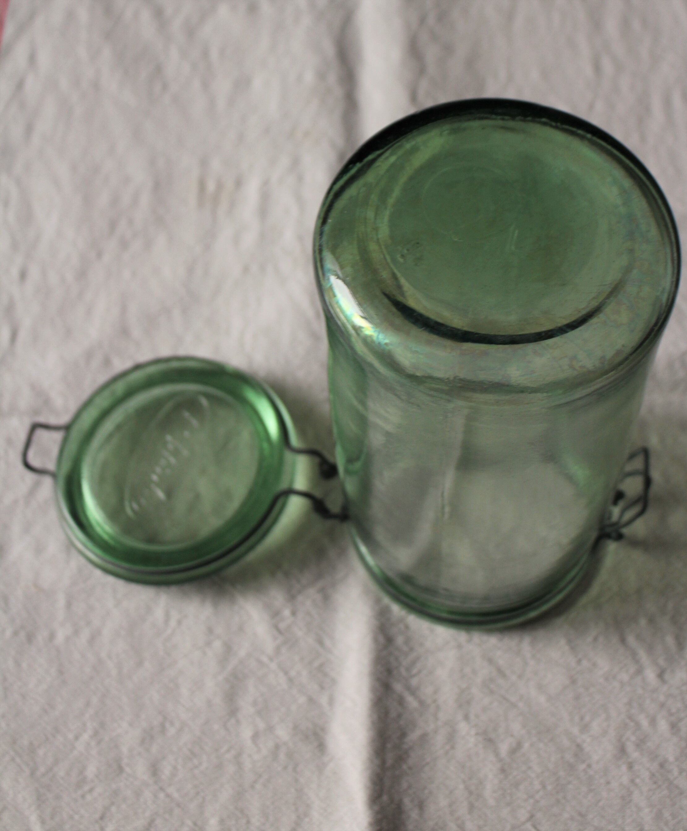Grand Bocal The Ideal Green Glass 2 L Bulk Collection Diversion