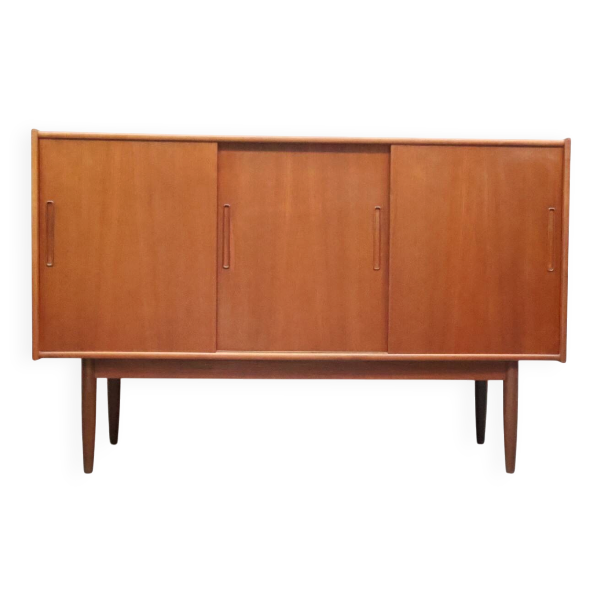 Deens wandmeubel teak mid century modern