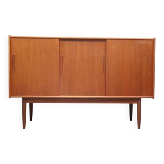 Deens wandmeubel teak mid century modern