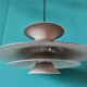 Tricolor pendant light "Radius" Fog & Morup, Denmark 1975